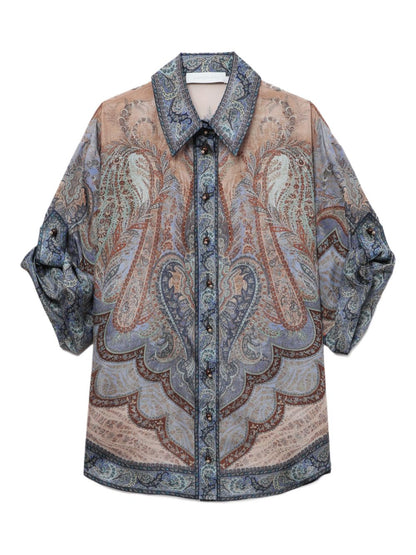 Zimmermann Shirts Blue