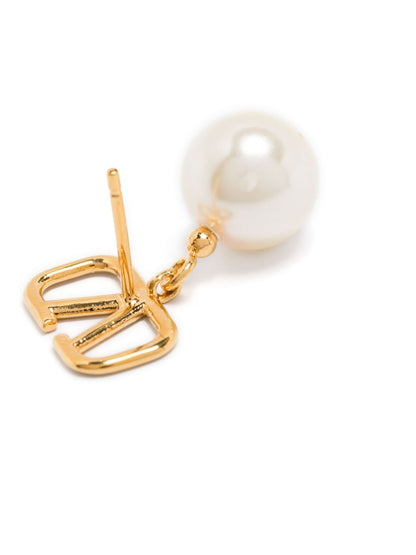 Valentino Garavani-Vlogo Signature Earrings With Swarovski® Pearls