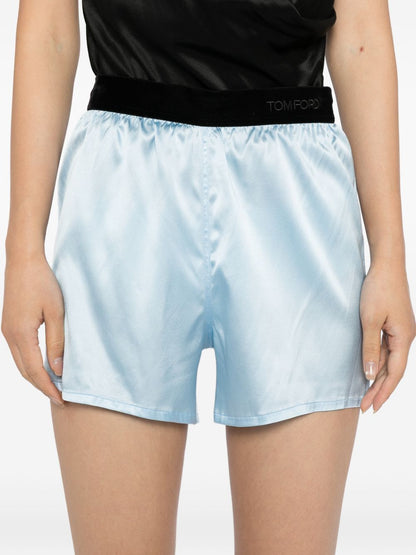 Tom Ford Shorts Clear Blue