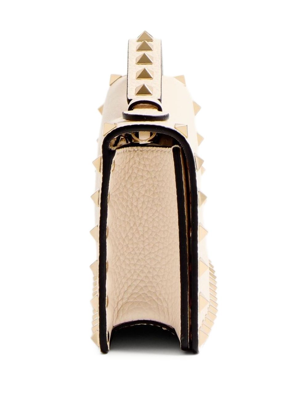 Valentino Garavani Rockstud leather wallet on chain