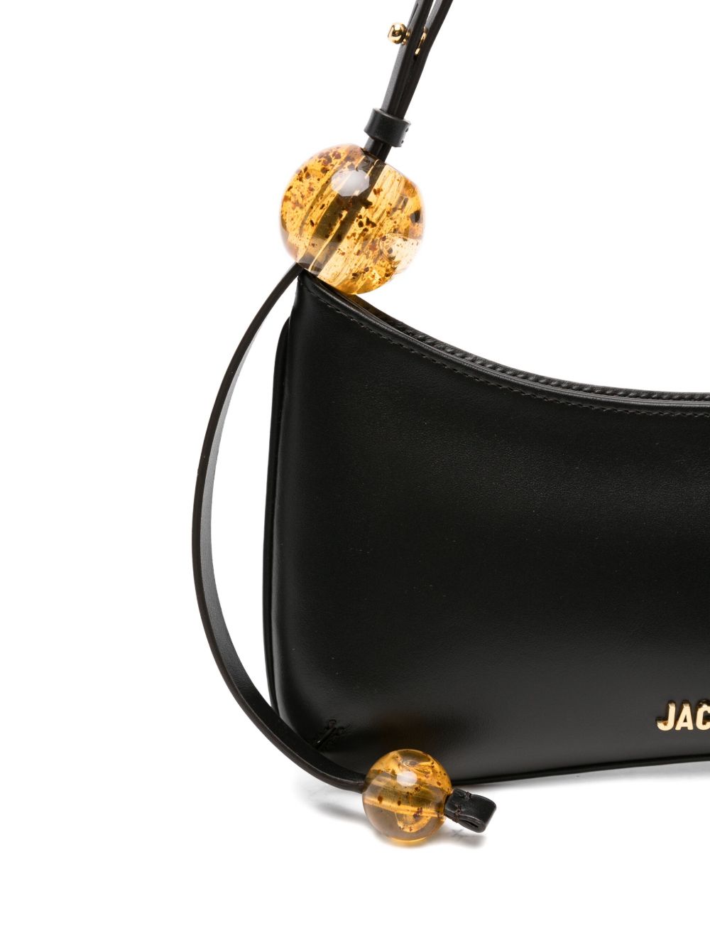 Jacquemus Le Bisou Perle leather shoulder bag