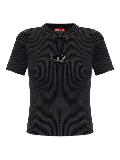Diesel T-shirts and Polos Black