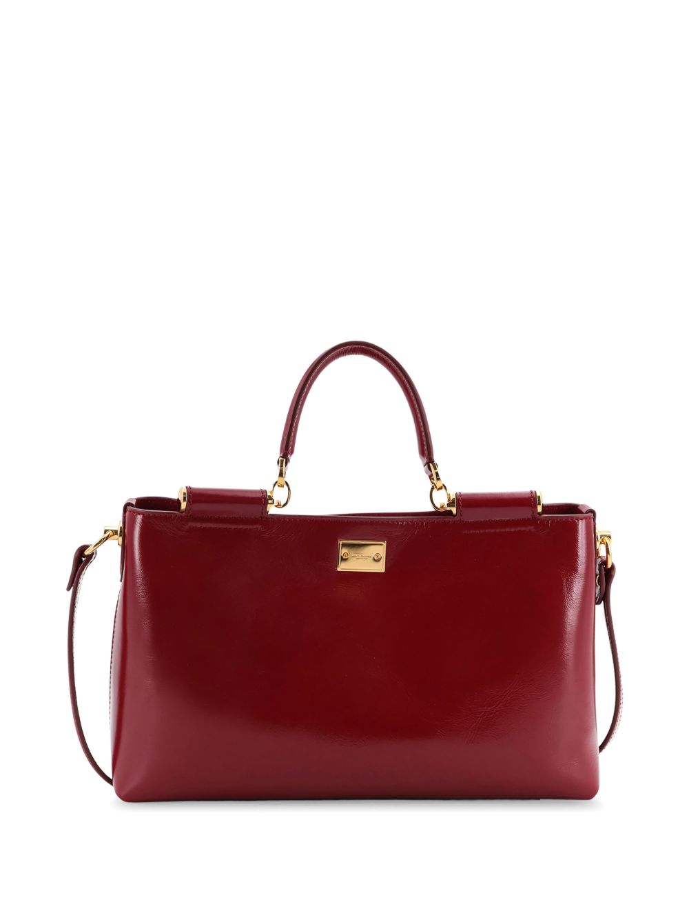 Dolce & Gabbana-Vittoria leather tote bag