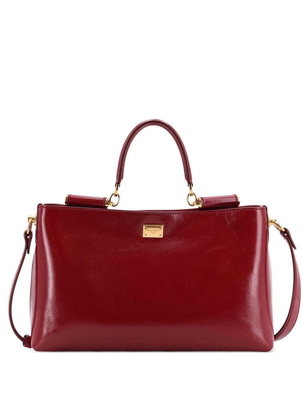 Dolce & Gabbana-Vittoria leather tote bag