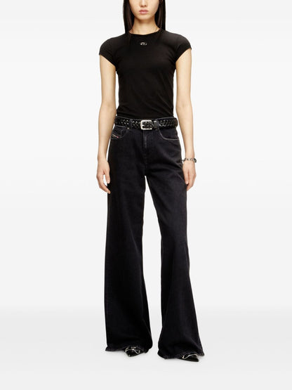 Diesel T-shirts and Polos Black