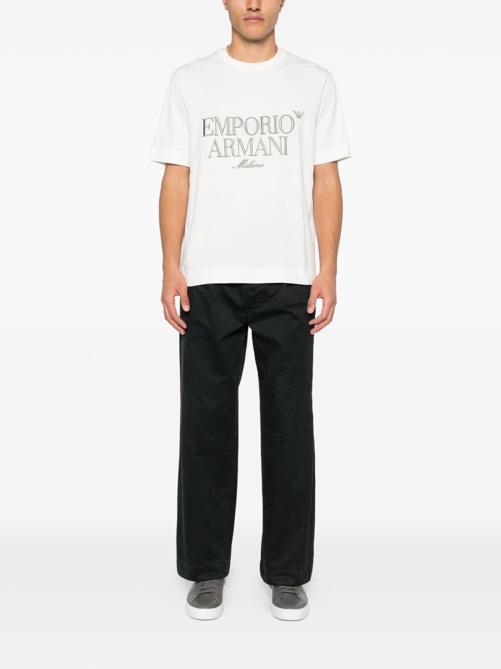 Emporio Armani T-shirts and Polos White