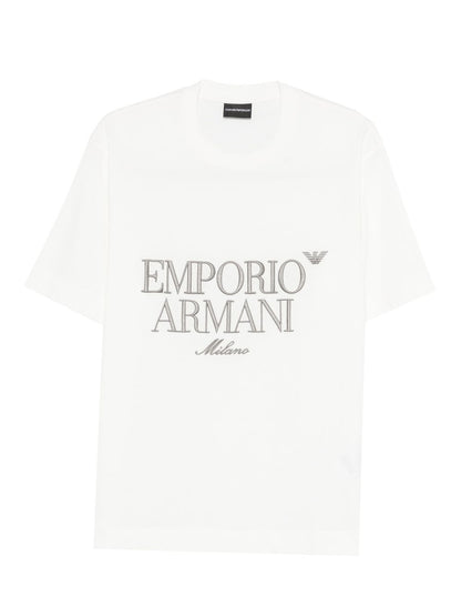 Emporio Armani T-shirts and Polos White