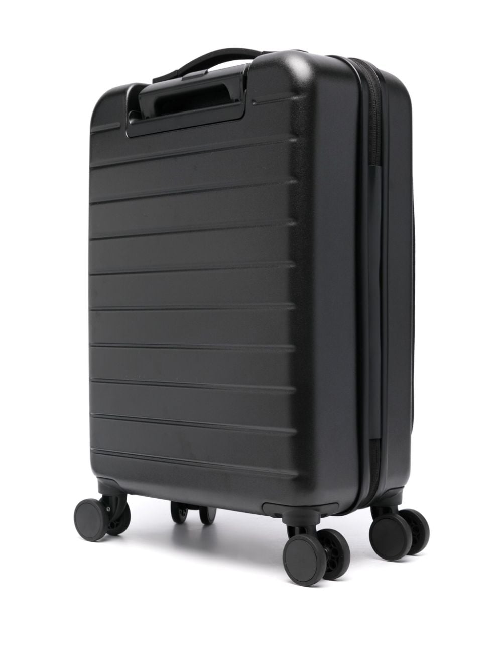 Emporio Armani carry-on suitcase with logo plaque