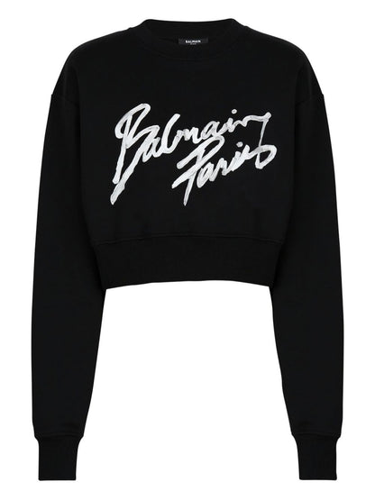 Balmain Sweaters Black