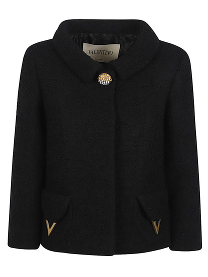 Valentino Jackets Black