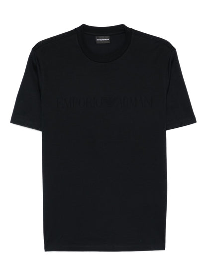 Emporio Armani T-shirts and Polos Blue