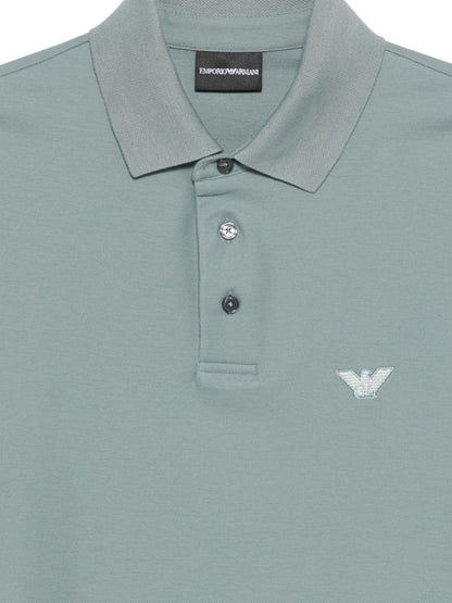 Emporio Armani T-shirts and Polos Clear Blue