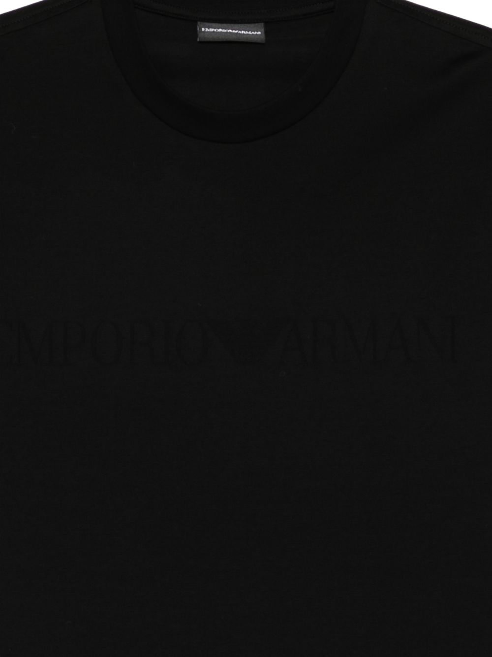 Emporio Armani T-shirts and Polos Black