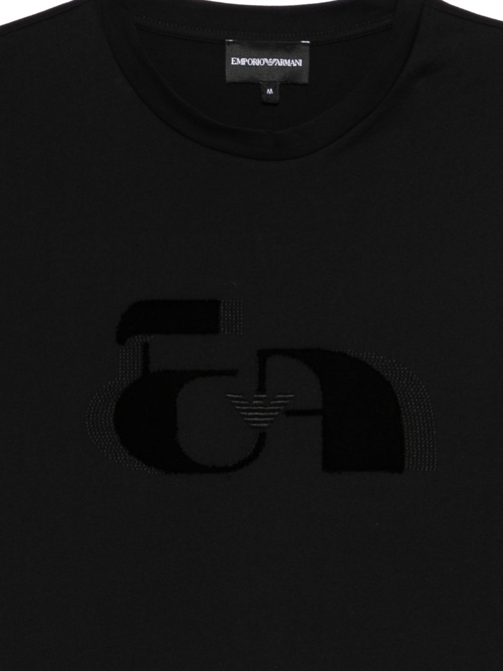 Emporio Armani E.ARMANI EXCLUSIVE PRE T-shirts and Polos Black