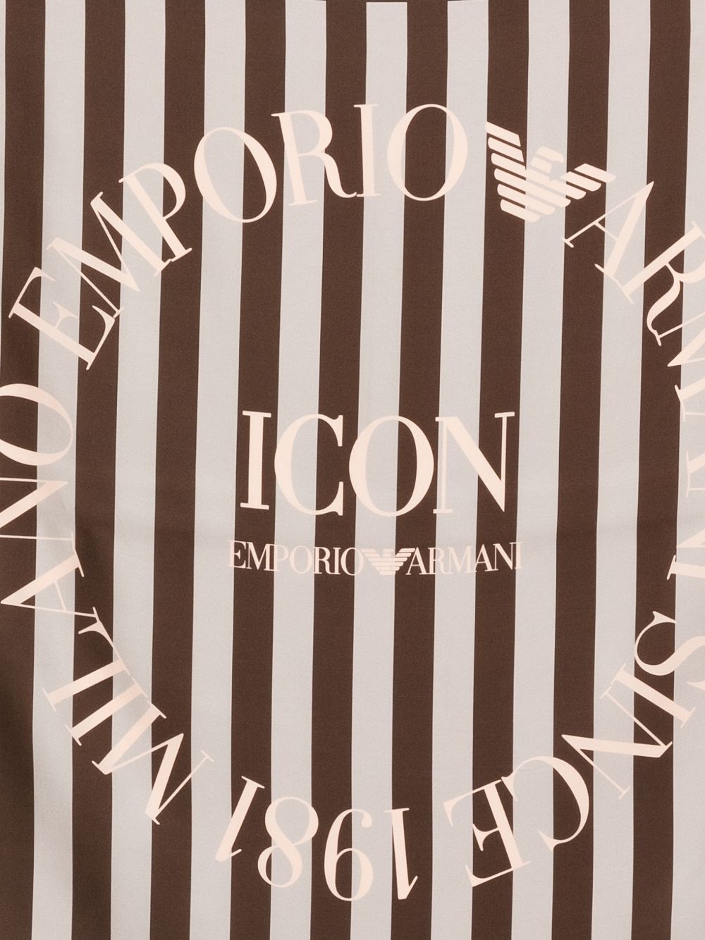 EMPORIO ARMANI CAPSULE PRE Scarfs Brown