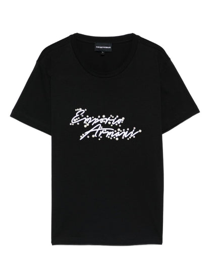Emporio Armani T-shirts and Polos Black