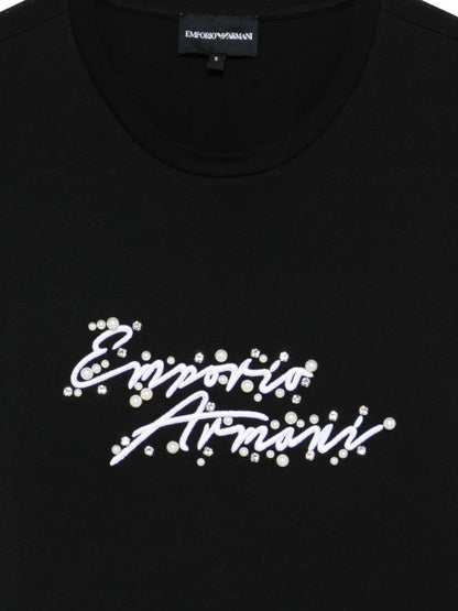 Emporio Armani T-shirts and Polos Black