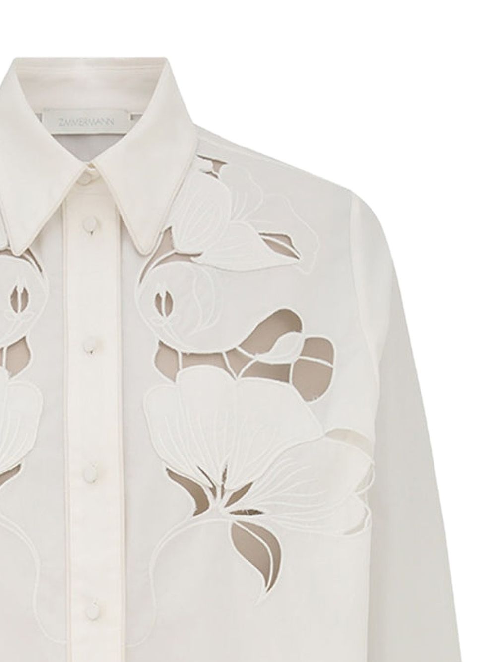 Zimmermann Shirts Ivory
