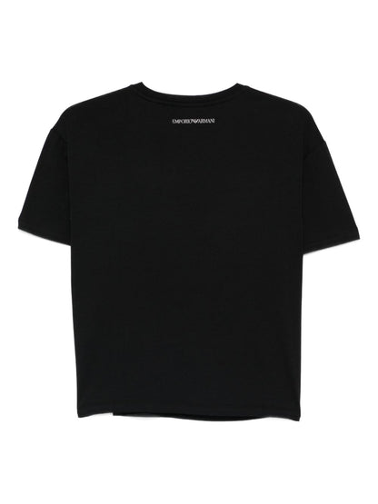Emporio Armani T-shirts and Polos Black