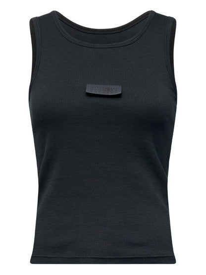 MM6 Maison Margiela Logo cotton tank top