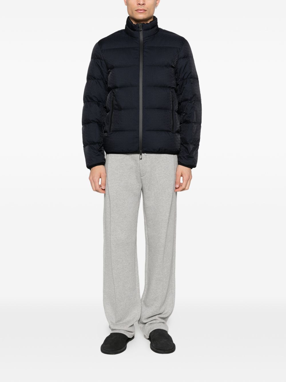 Emporio Armani Coats Blue