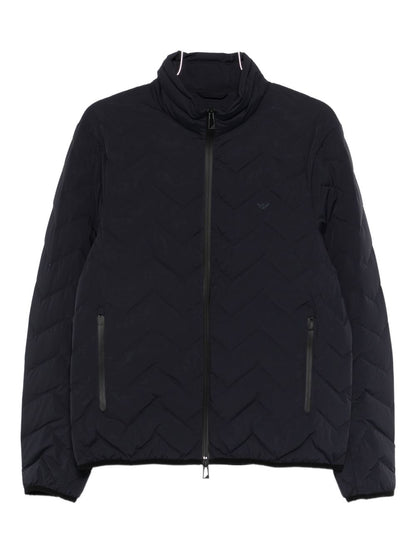 Emporio Armani Coats Blue