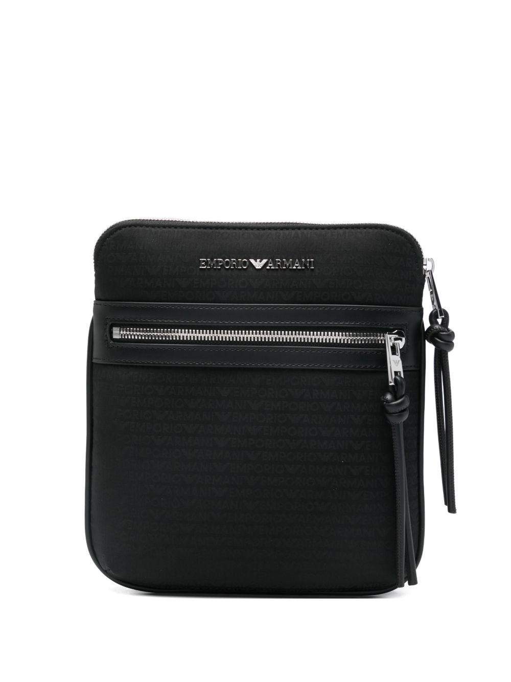 Emporio Armani nylon messenger bag
