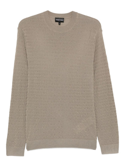Emporio Armani Wool crewneck sweater