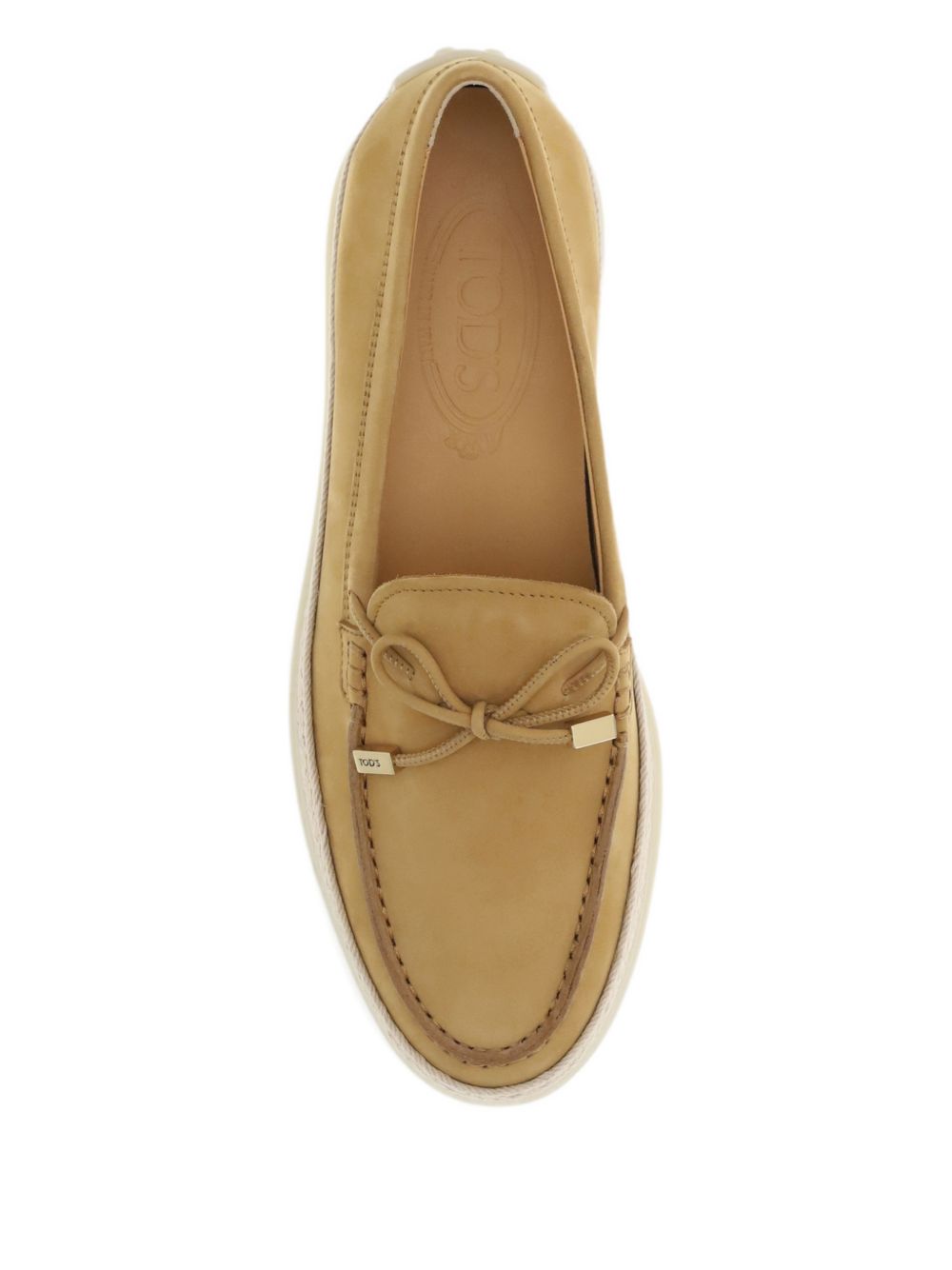 Tod's Flat shoes Camel