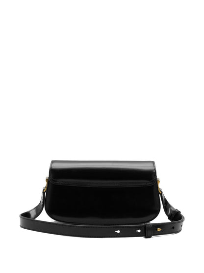 Ami Paris Paris Paris leather shoulder bag