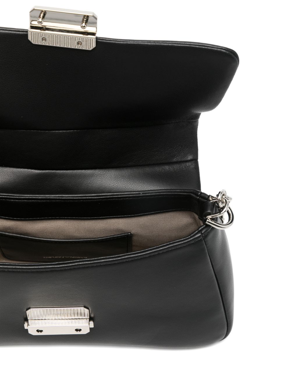 Emporio Armani soft leather shoulder bag