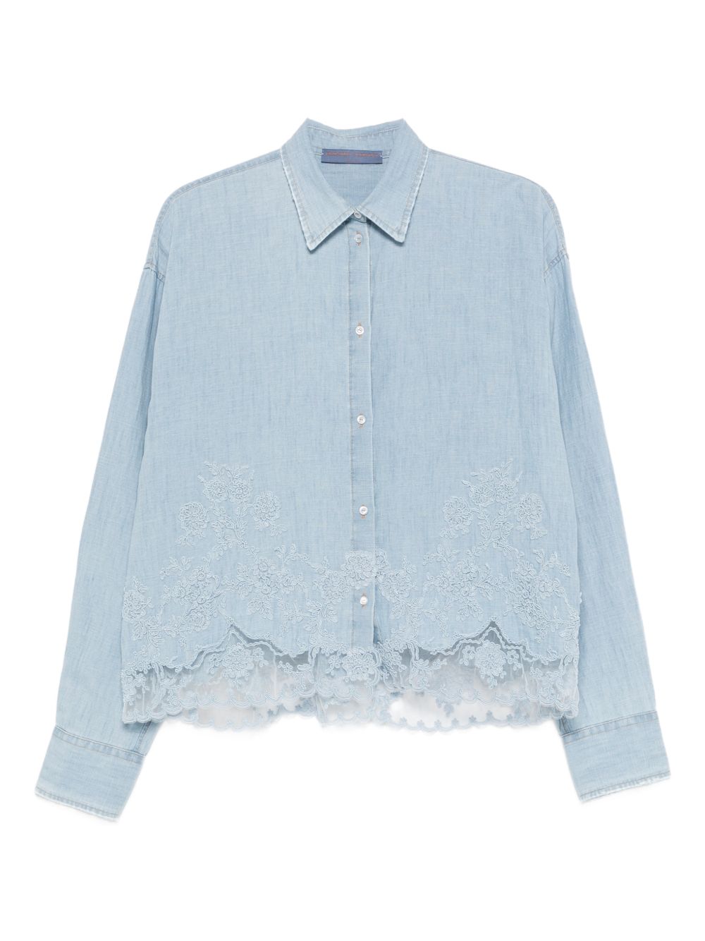 Ermanno Scervino Shirts Clear Blue