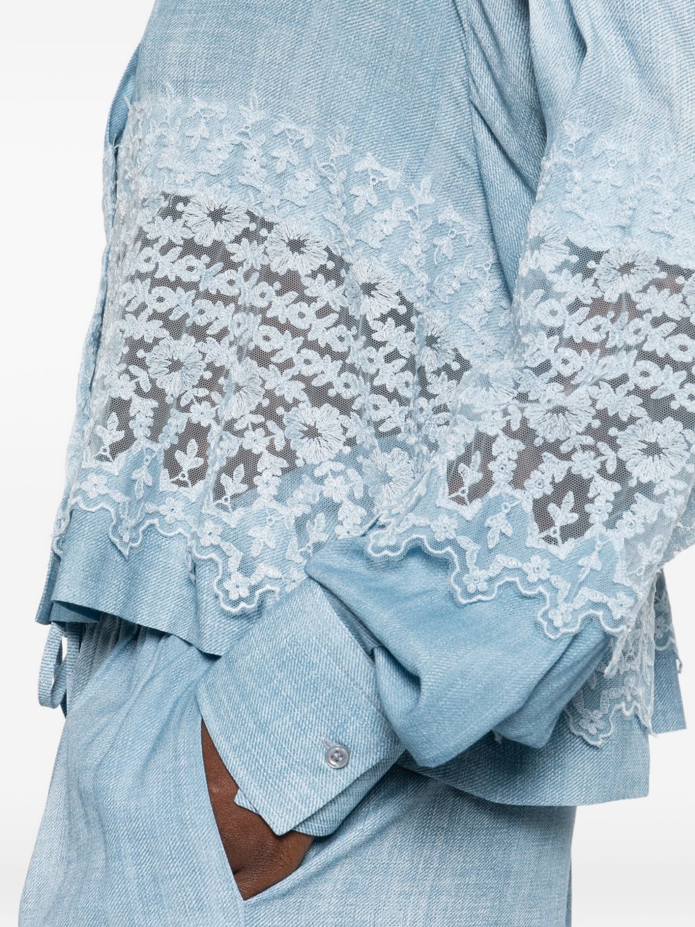 Ermanno Scervino Shirts Clear Blue