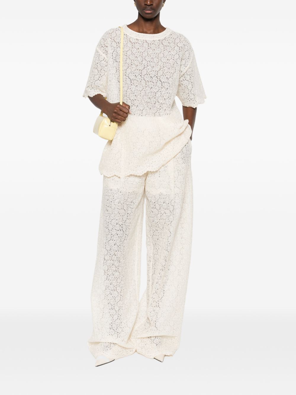 Ermanno Scervino Trousers White