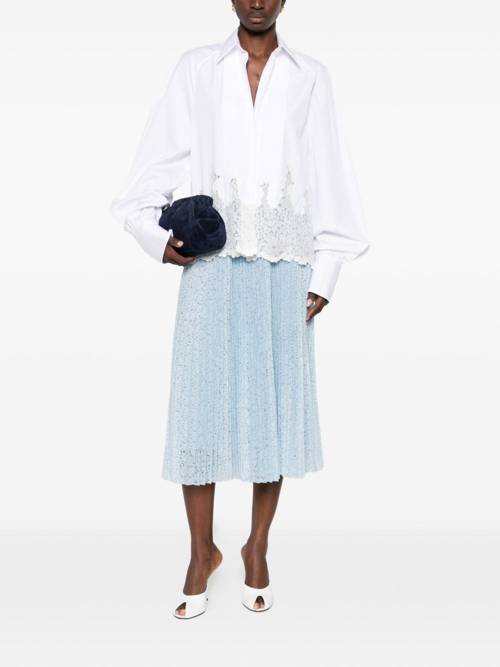 Ermanno Scervino Skirts Clear Blue