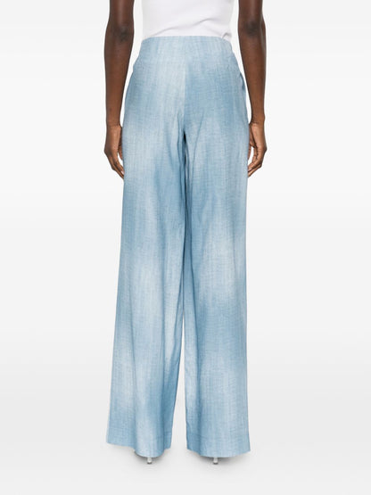Ermanno Scervino Trousers Clear Blue