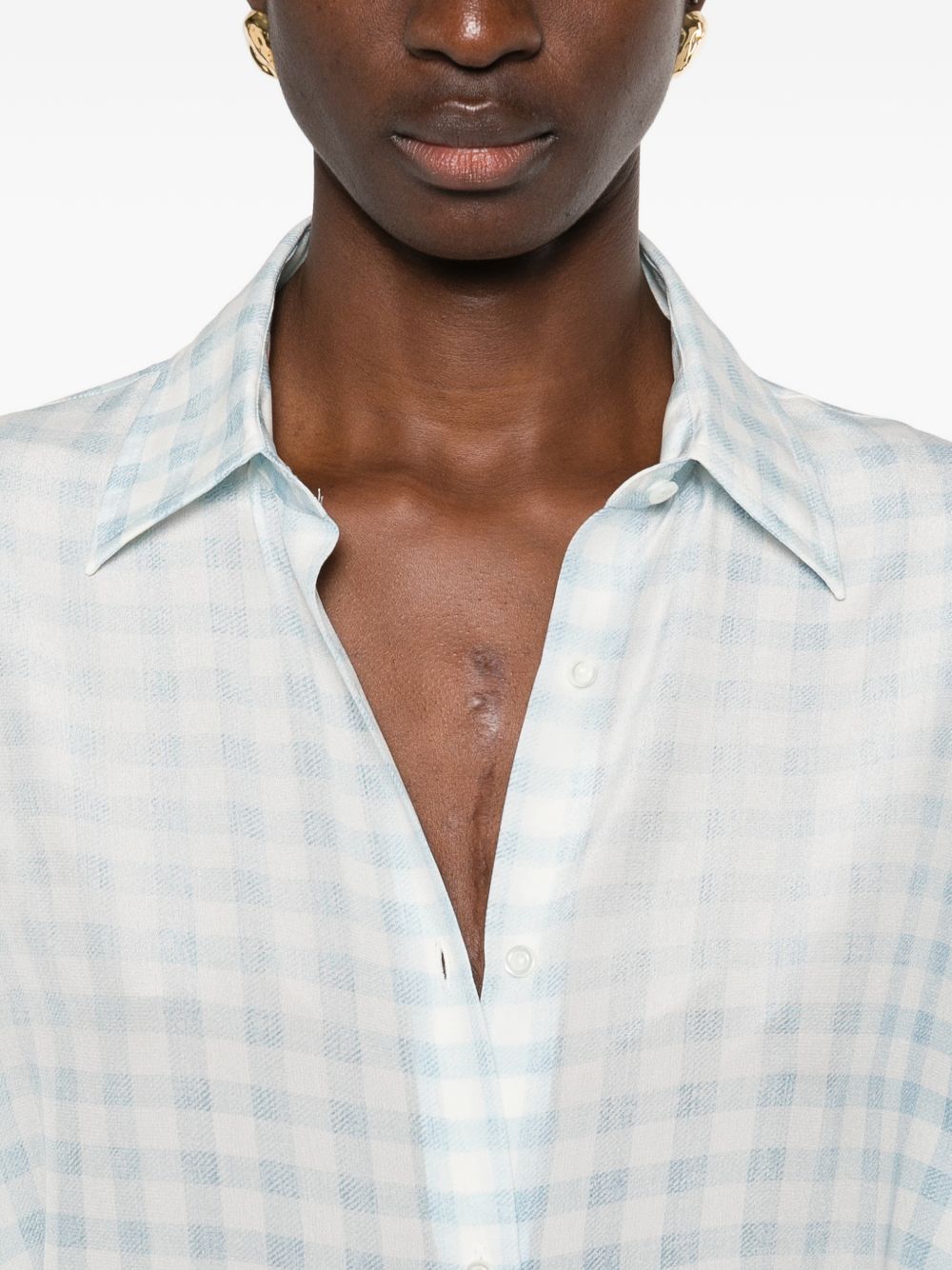 Ermanno Scervino Shirts Clear Blue