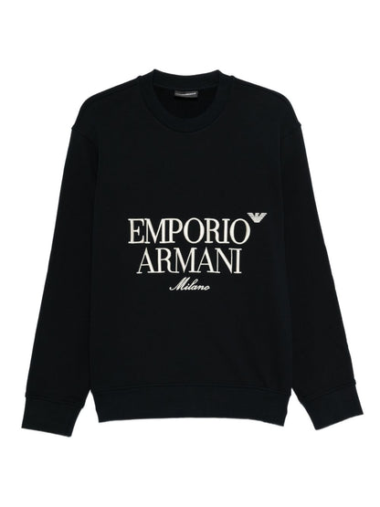 Emporio Armani Sweaters Blue
