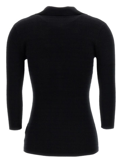 Elisabetta Franchi V-necked sweater