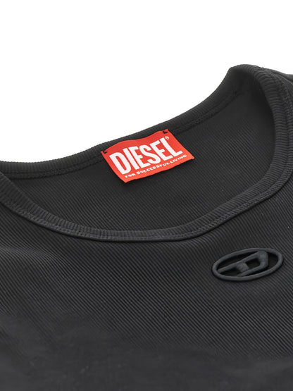 Diesel T-shirts and Polos Black