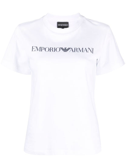 Emporio Armani Logo cotton t-shirt
