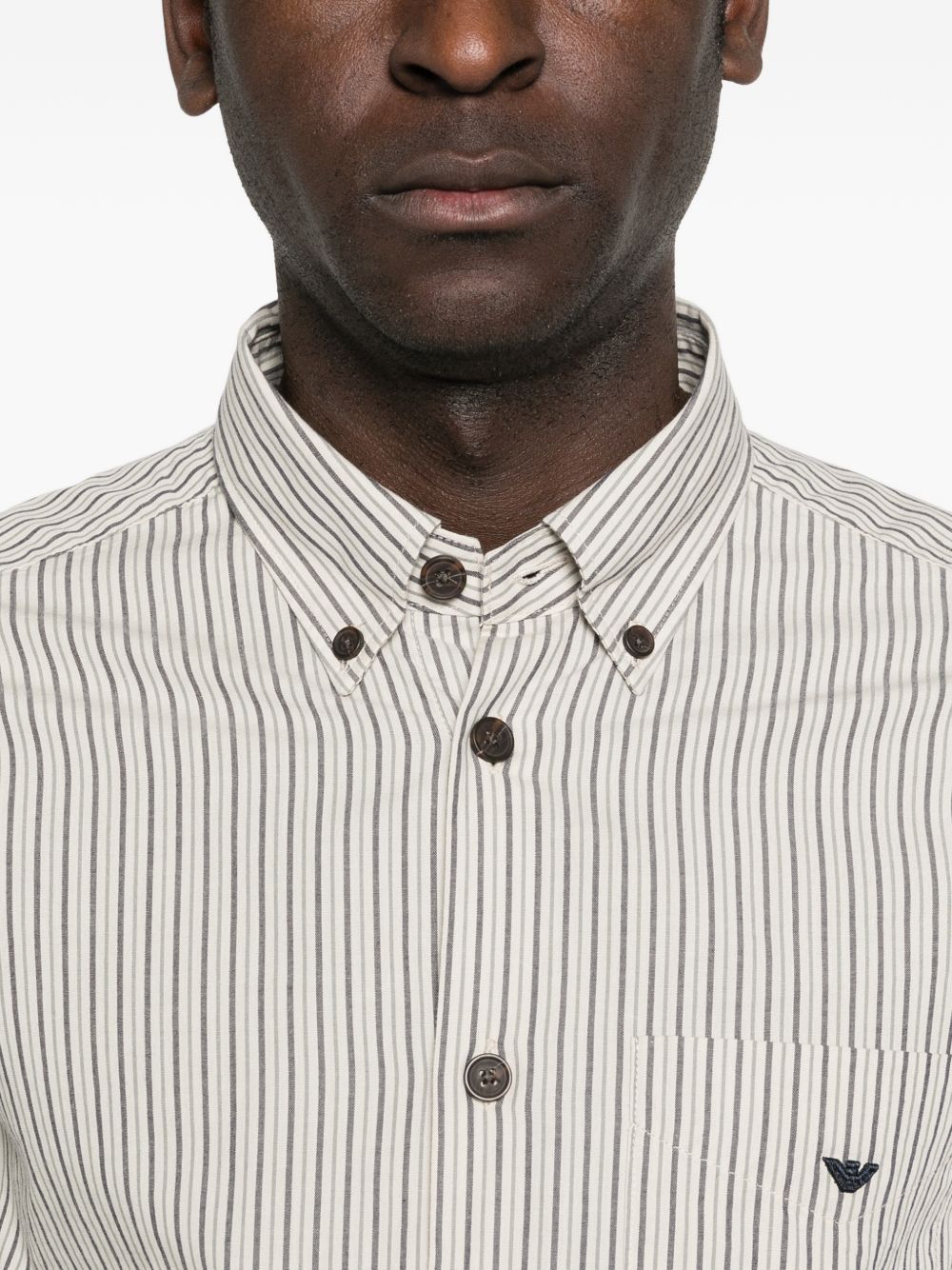 Emporio Armani Shirts Beige