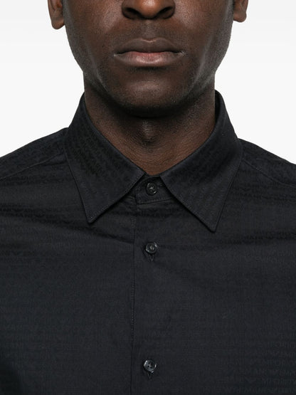 Emporio Armani Shirts Blue