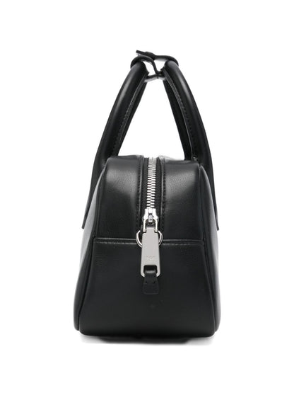 Emporio Armani soft leather mini bauletto bag