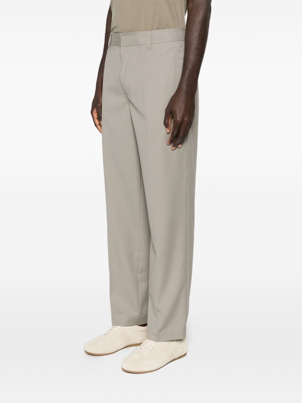 Emporio Armani Trousers Dove Grey