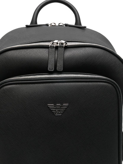 Emporio Armani ASV regenerated Saffiano backpack