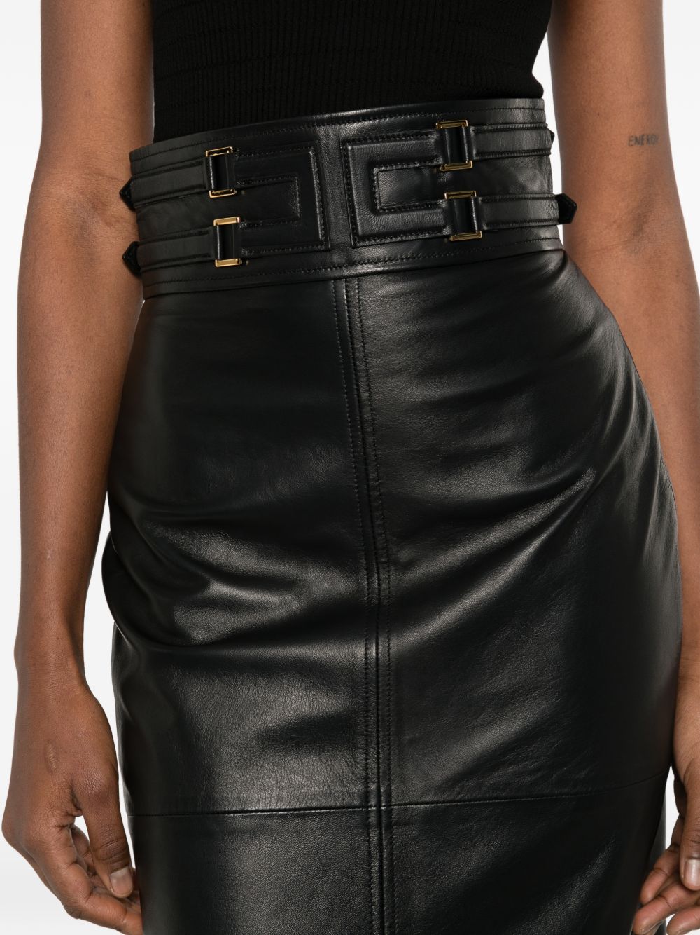 Elisabetta Franchi Skirts BLACK