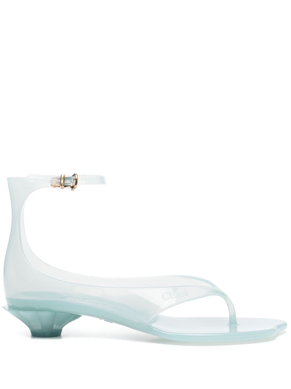 Chloé Chloè Sandals Clear Blue