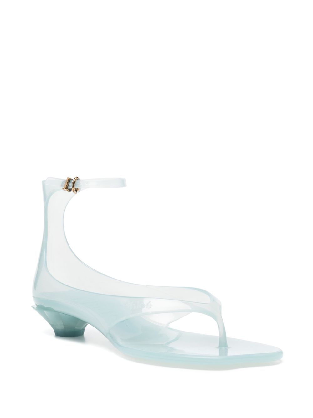 Chloé Chloè Sandals Clear Blue