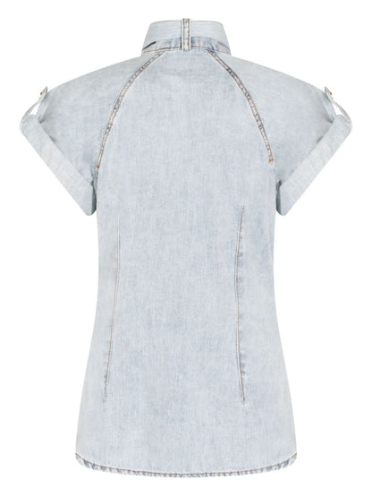 Zimmermann Shirts Clear Blue
